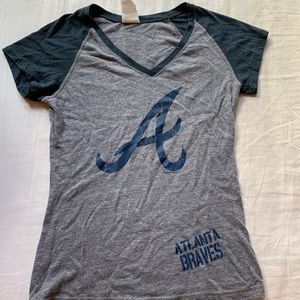 Atlanta Braves V-neck T-shirt